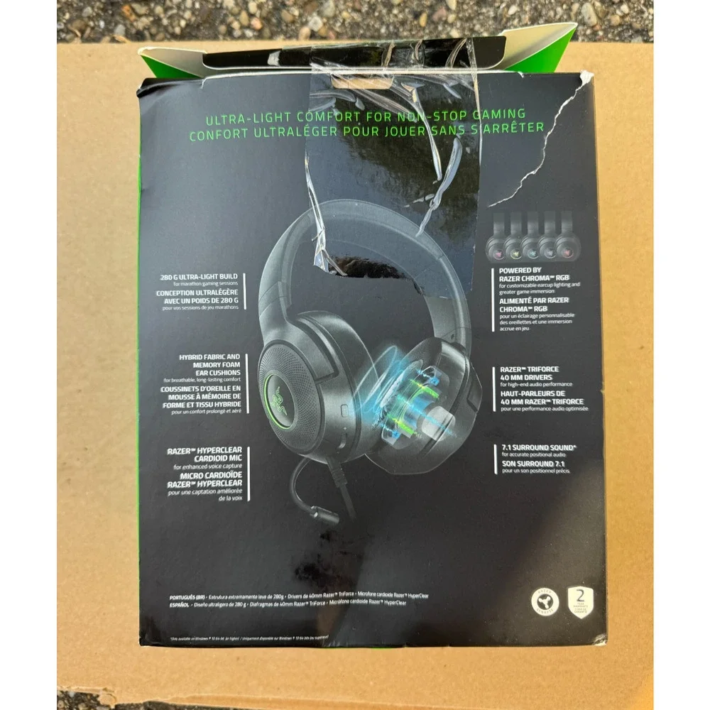 RAZER KRAKEN V3 X - Wired USB Gaming Headset